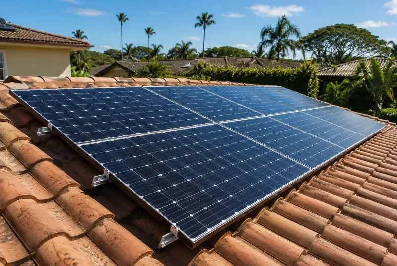 Installation de panneaux solaires à Cardroc